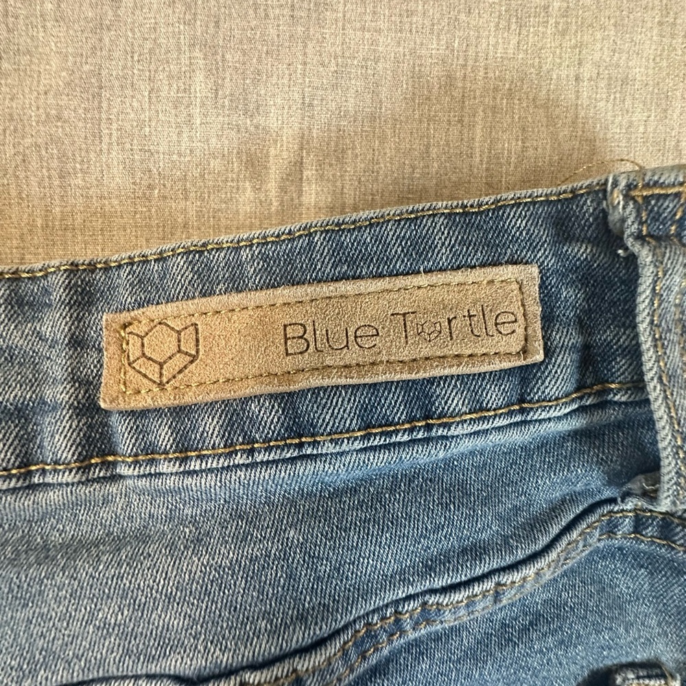 Blue Turtle Baggy Y2K Cargo Jeans - Picture 8 of 13